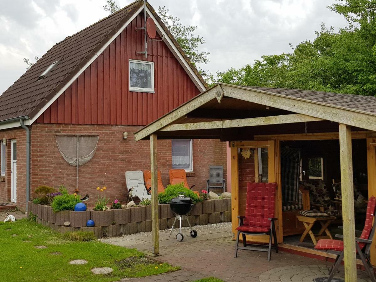 Kleines Haeuschen Am Deich, Vor Den Toren Von Sylt Villa Emmelsbull-Horsbull Bagian luar foto